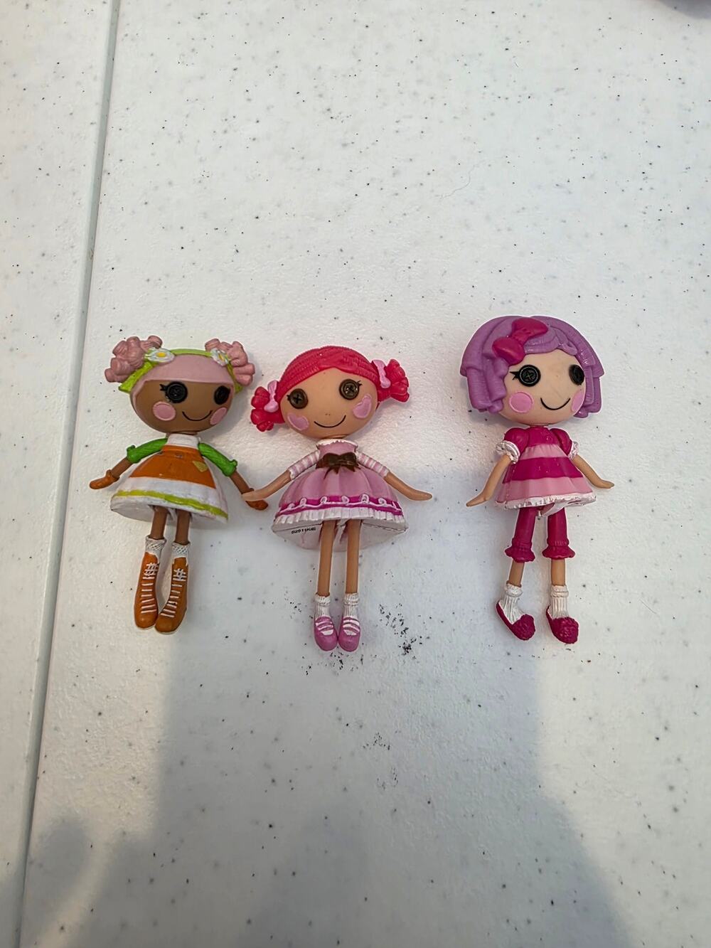 Mini Lalaloopsy Blossom Flowerpot, Toffee Cocoa Cuddles, and Pillow Featherbed